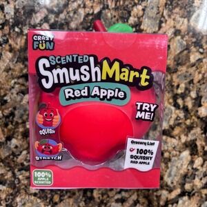 Smush Mart SCENTED RED APPLE Squishy Five Below JUMBO VIRAL  6" RMS Crazy Fun